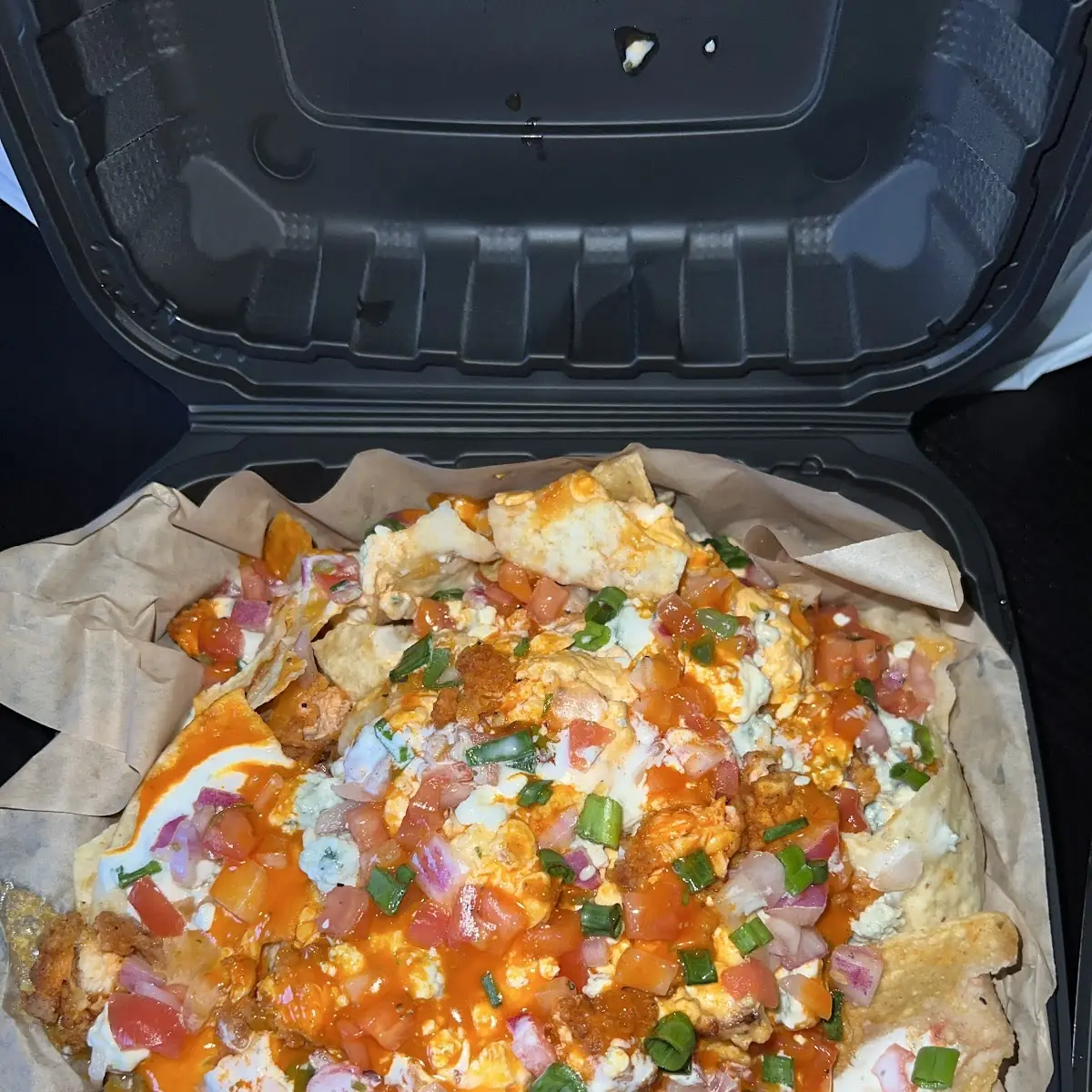 Buffalo Chicken Nachos