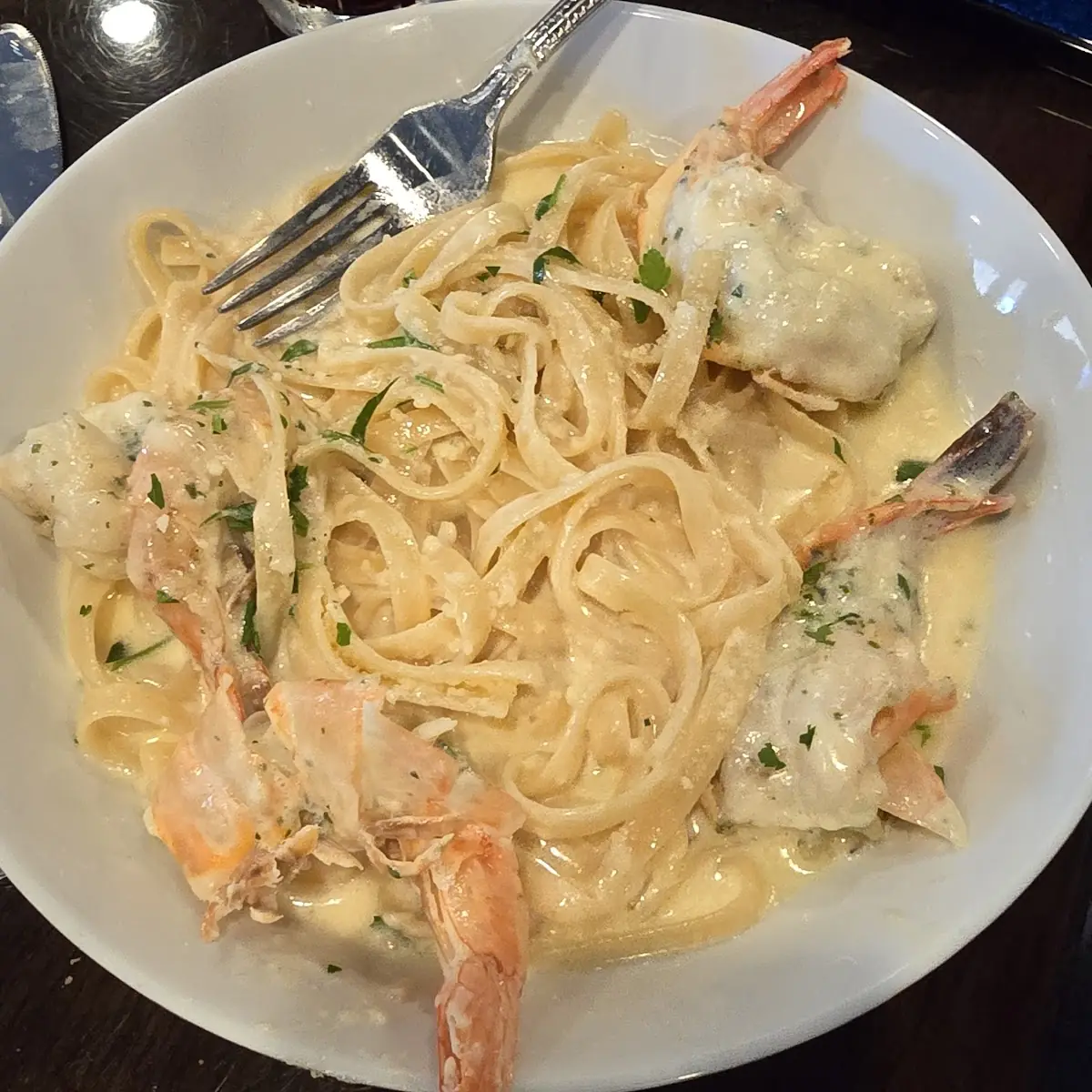 Shrimp Alfredo