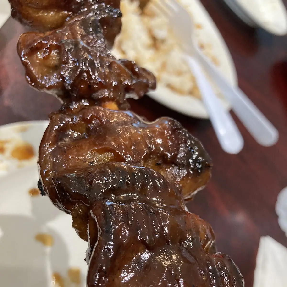 BBQ Pork Skewer