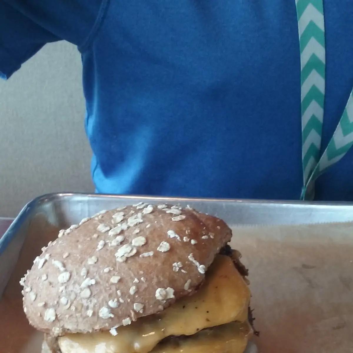 Double Cheeseburger with Onions