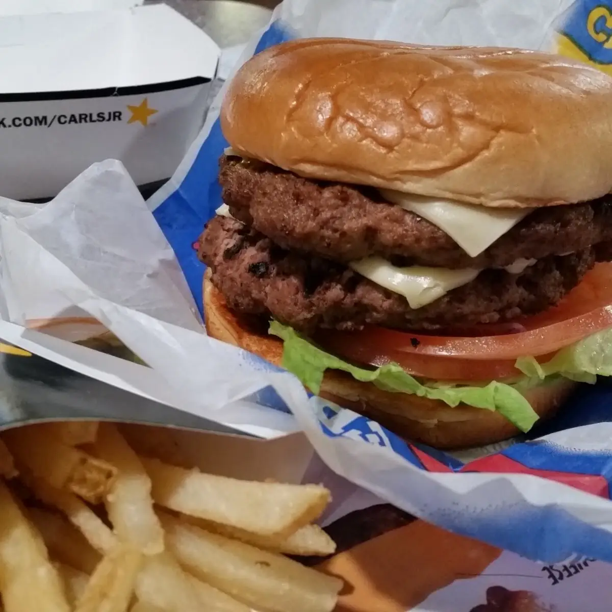 Double One-Half Pound Burger