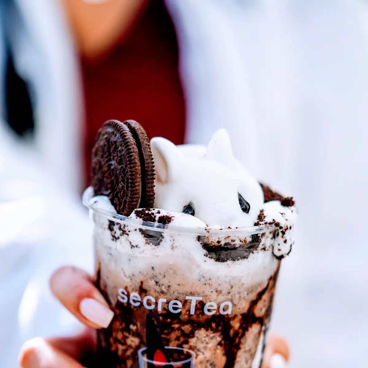 Oreo Milk Shake Cheese Foam & Oreo Crunch