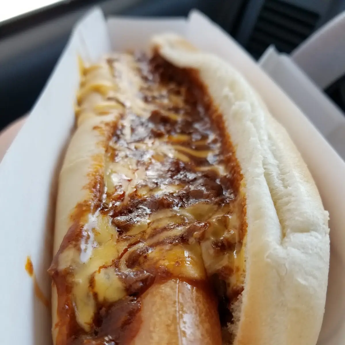 Foot Long Chili Cheese Dog