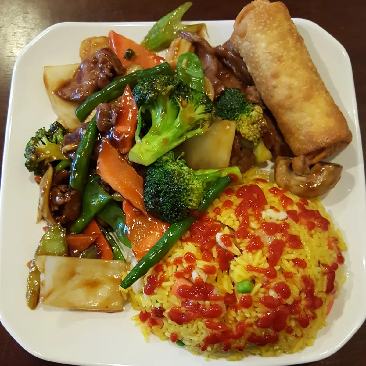 Beef with Mixed Vegetable