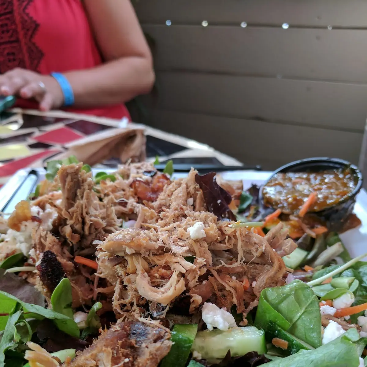 Pulled Pork Salad