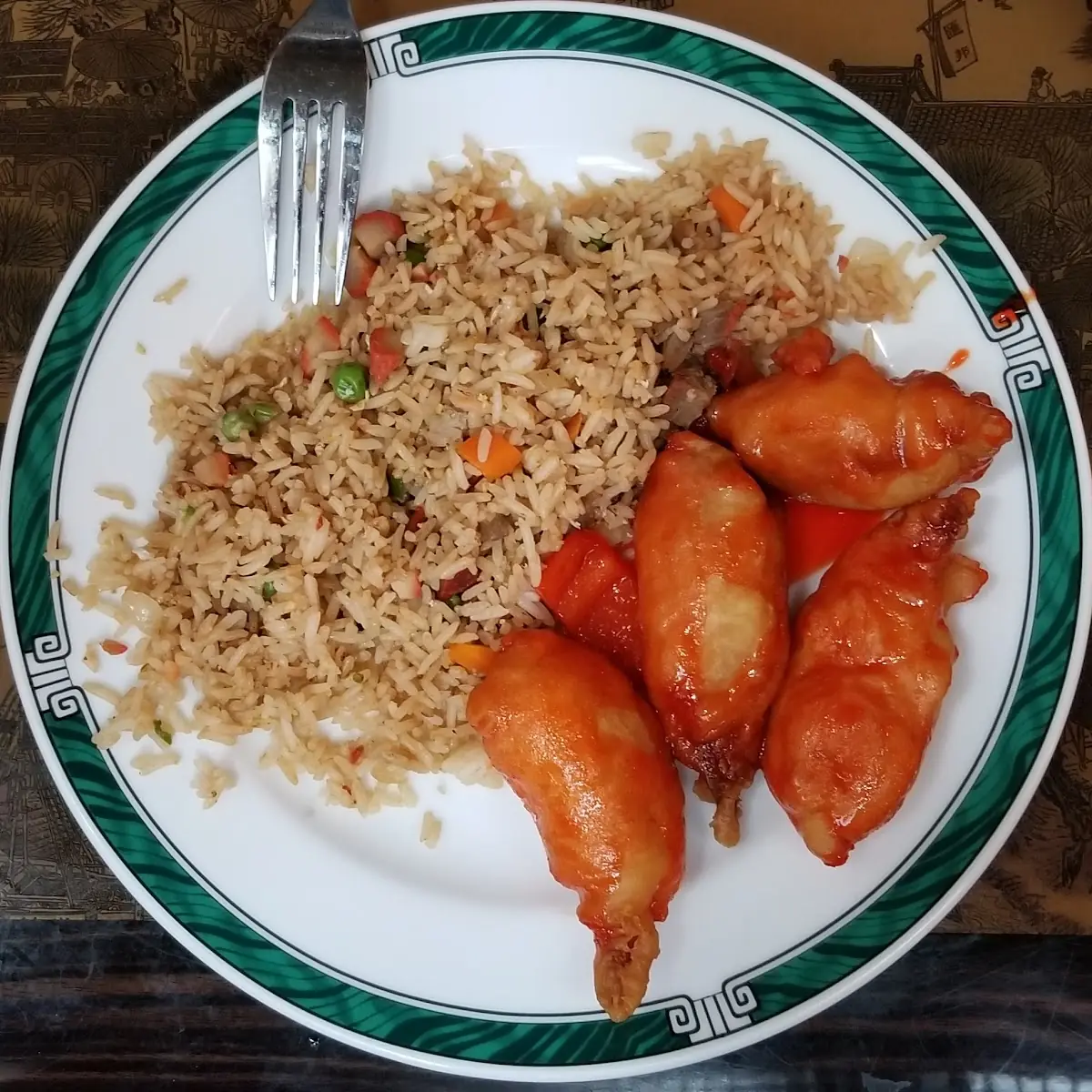 Egg Roll Chicken Chow Mein