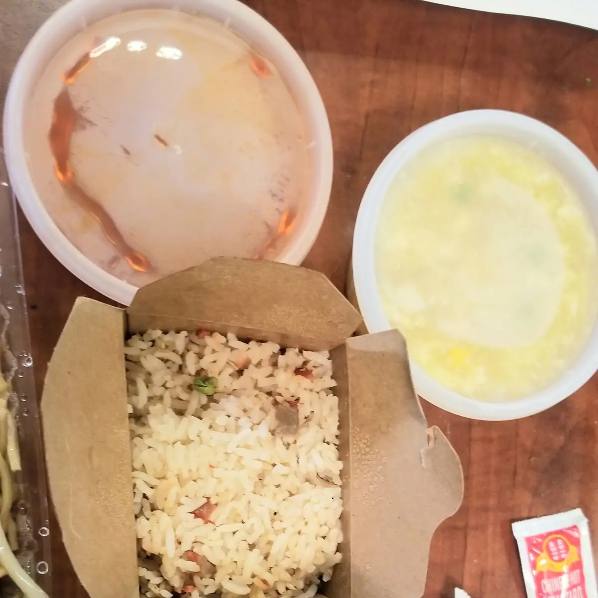 Fried Rice & Fried Prawns