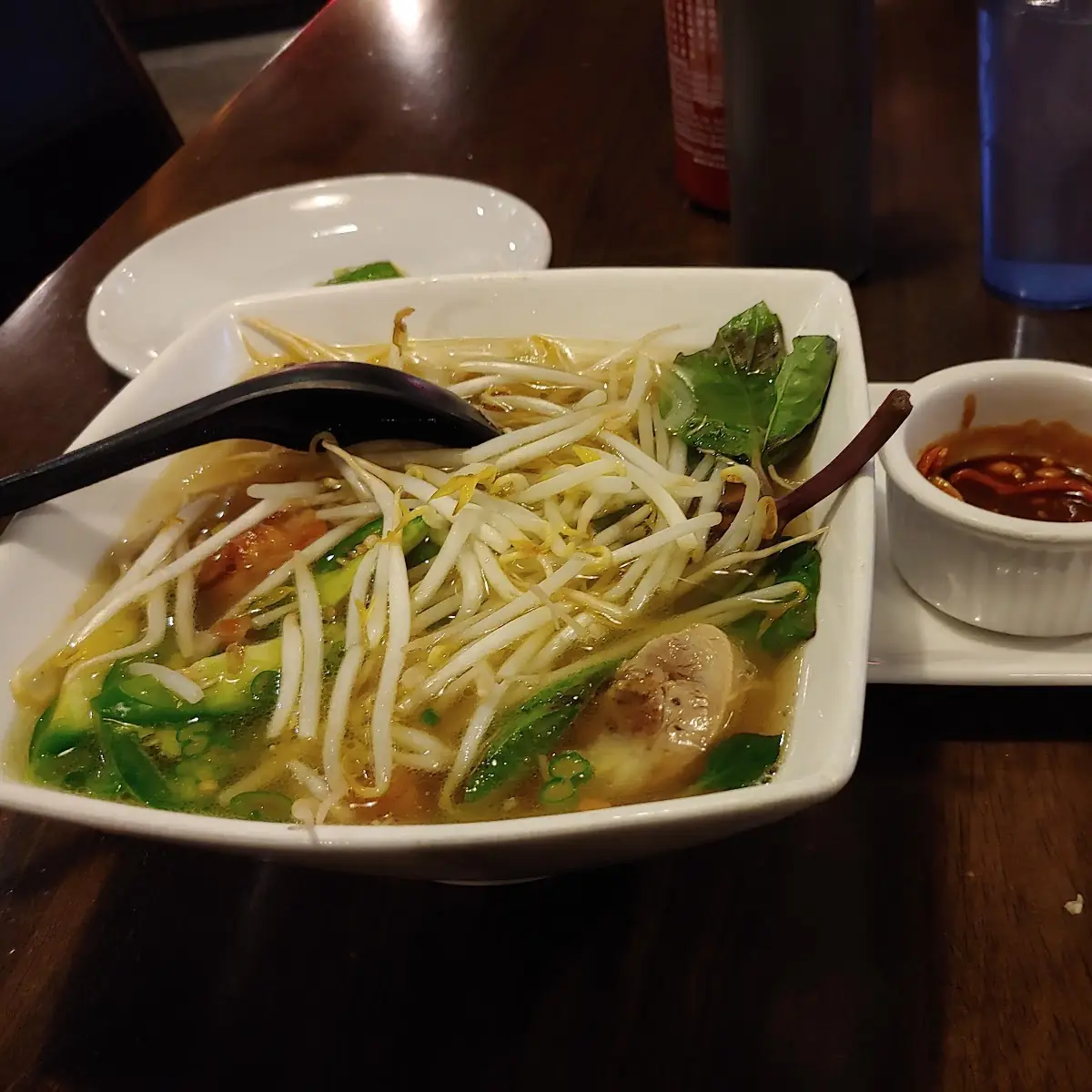 Roast Duck Pho and Spring Roll