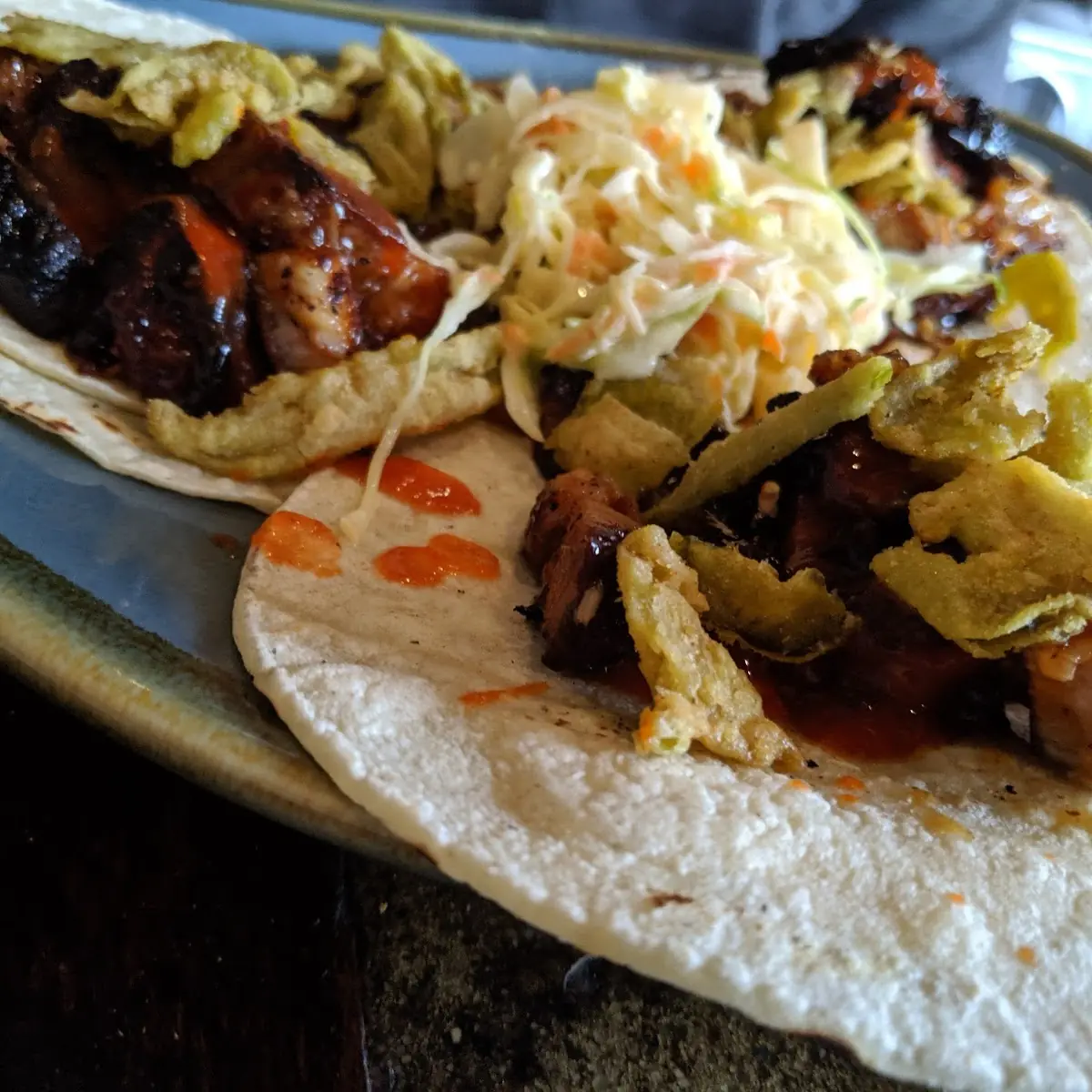 Korean Pork Belly Tacos