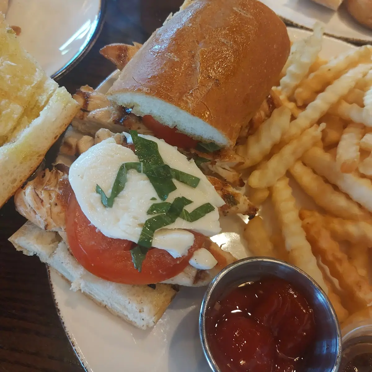Chicken Caprese Sandwich