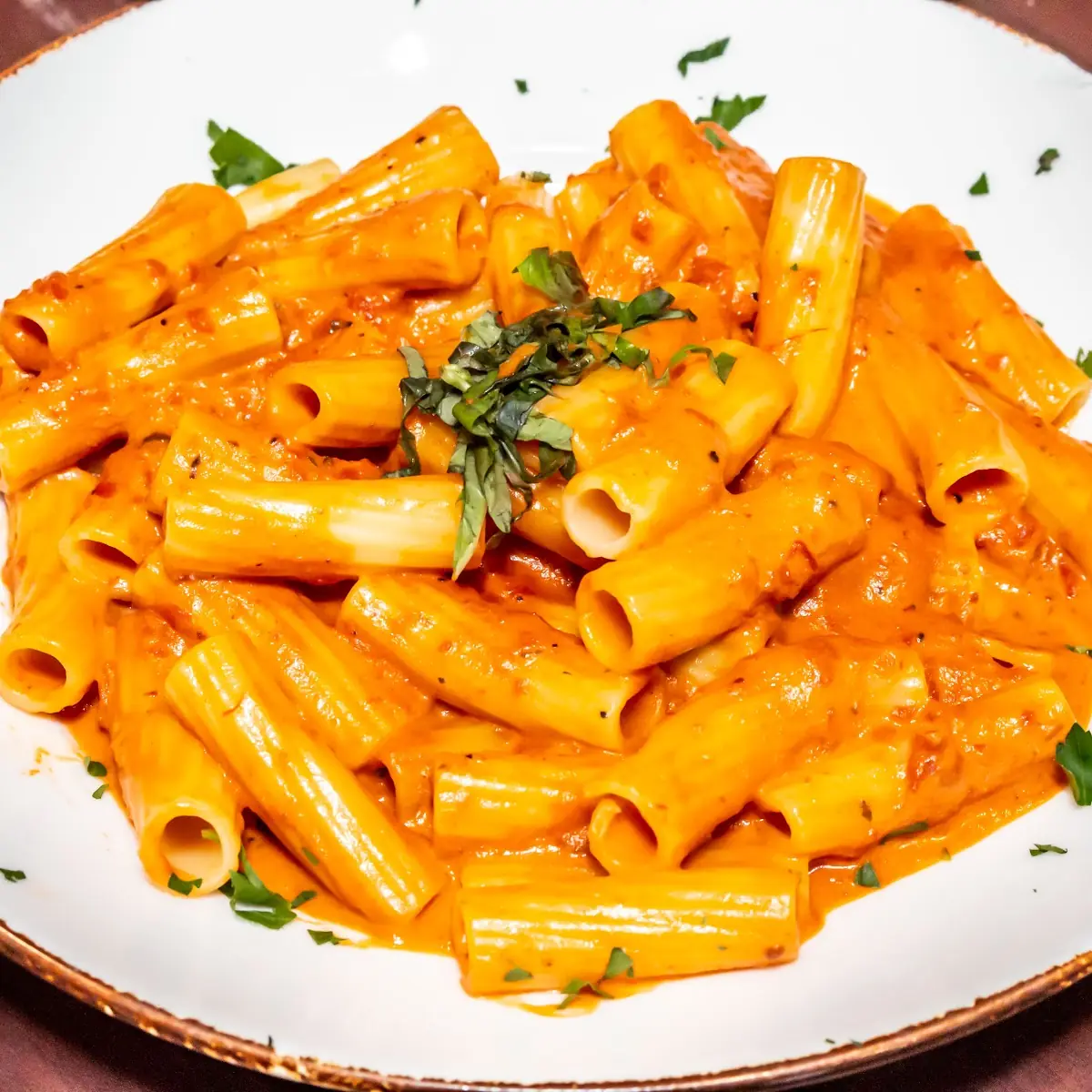 Pasta with Vodka Sauce