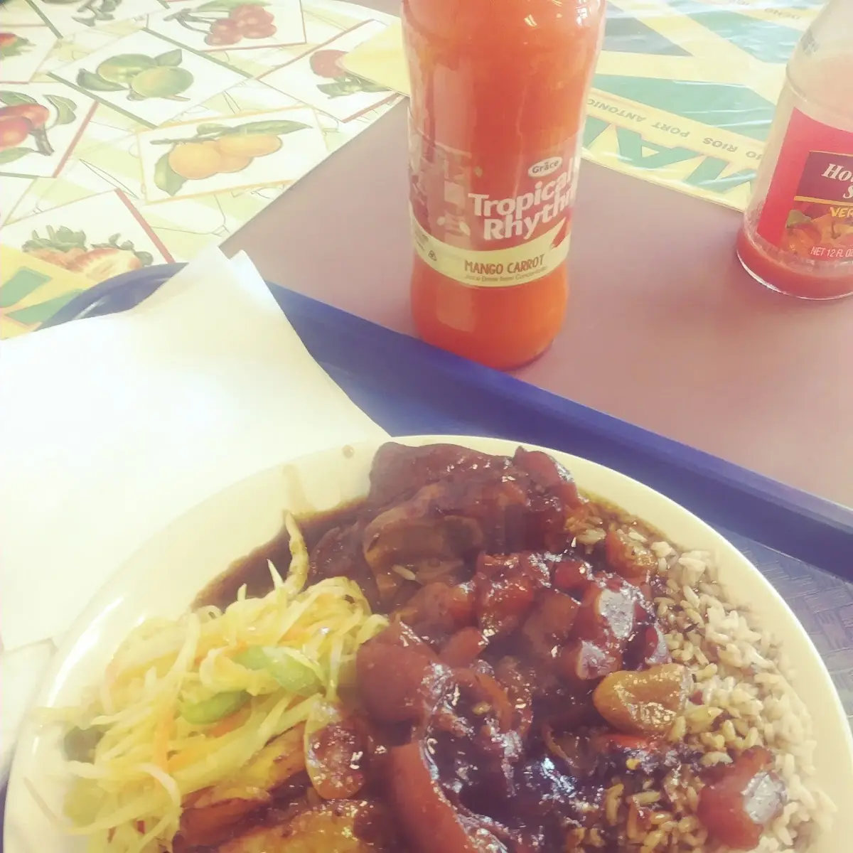 Cow Foot Rice N Peas
