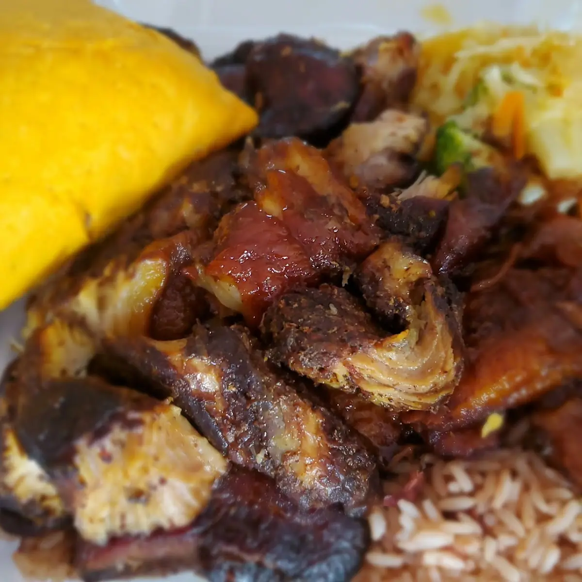 Stewed Chicken with Beans and Rice