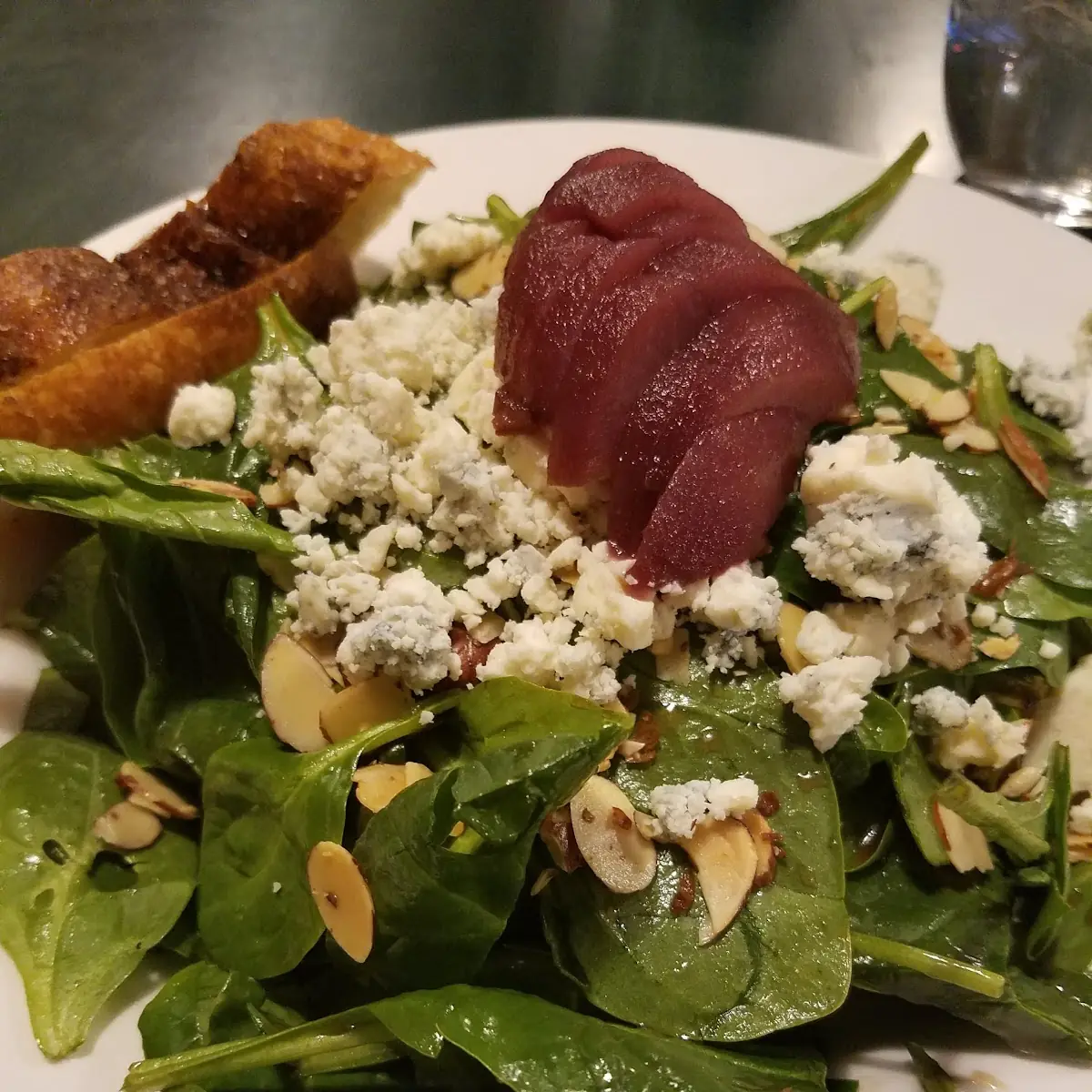 Poached Pear Salad
