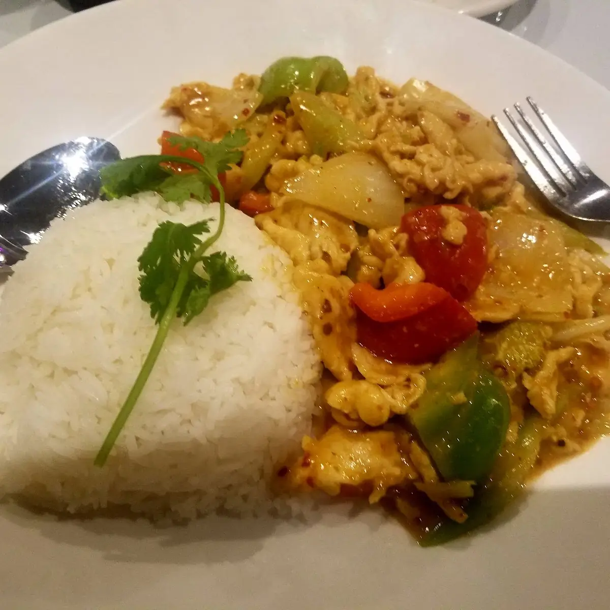 Curry Chicken Stir Fry
