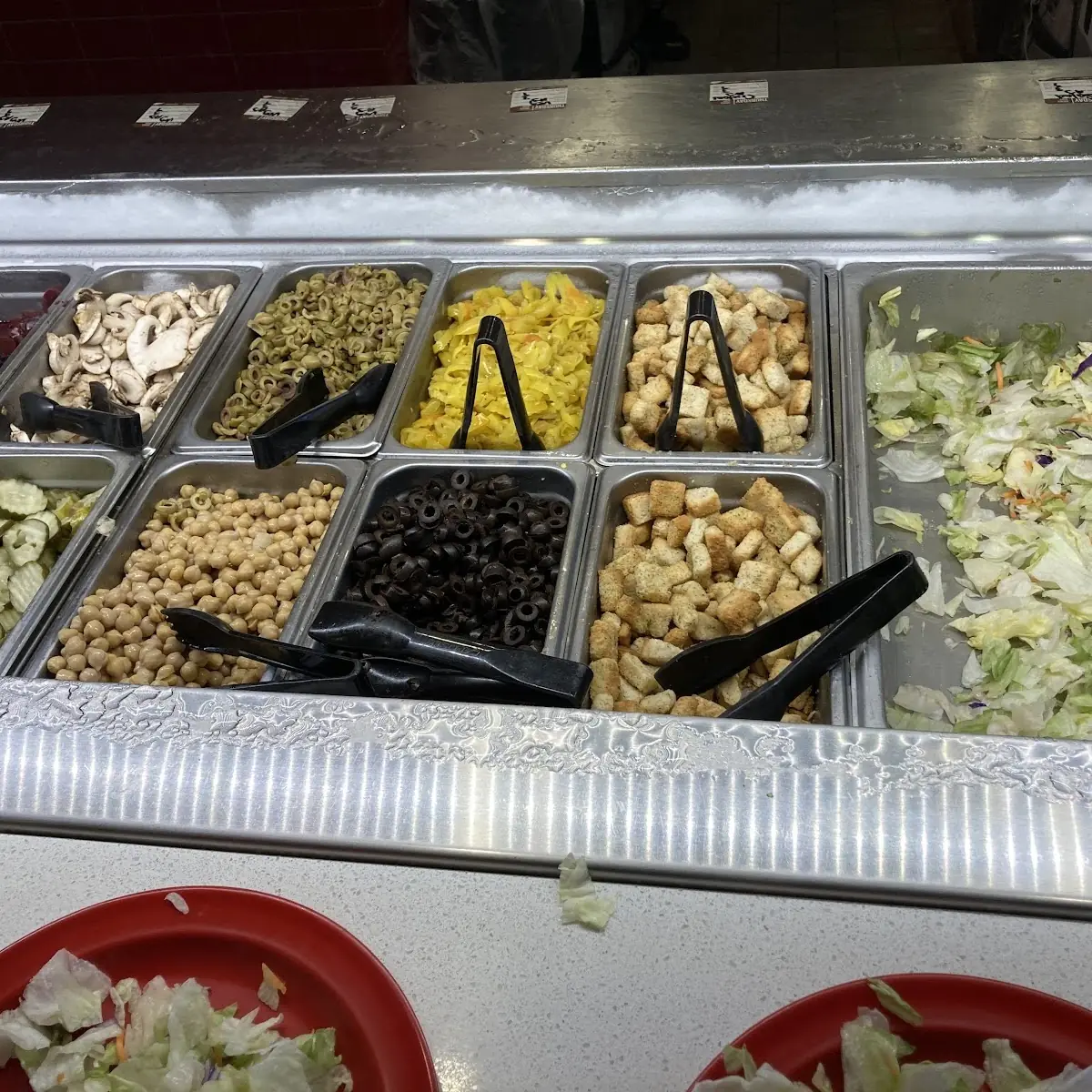 Empty Salad Bar