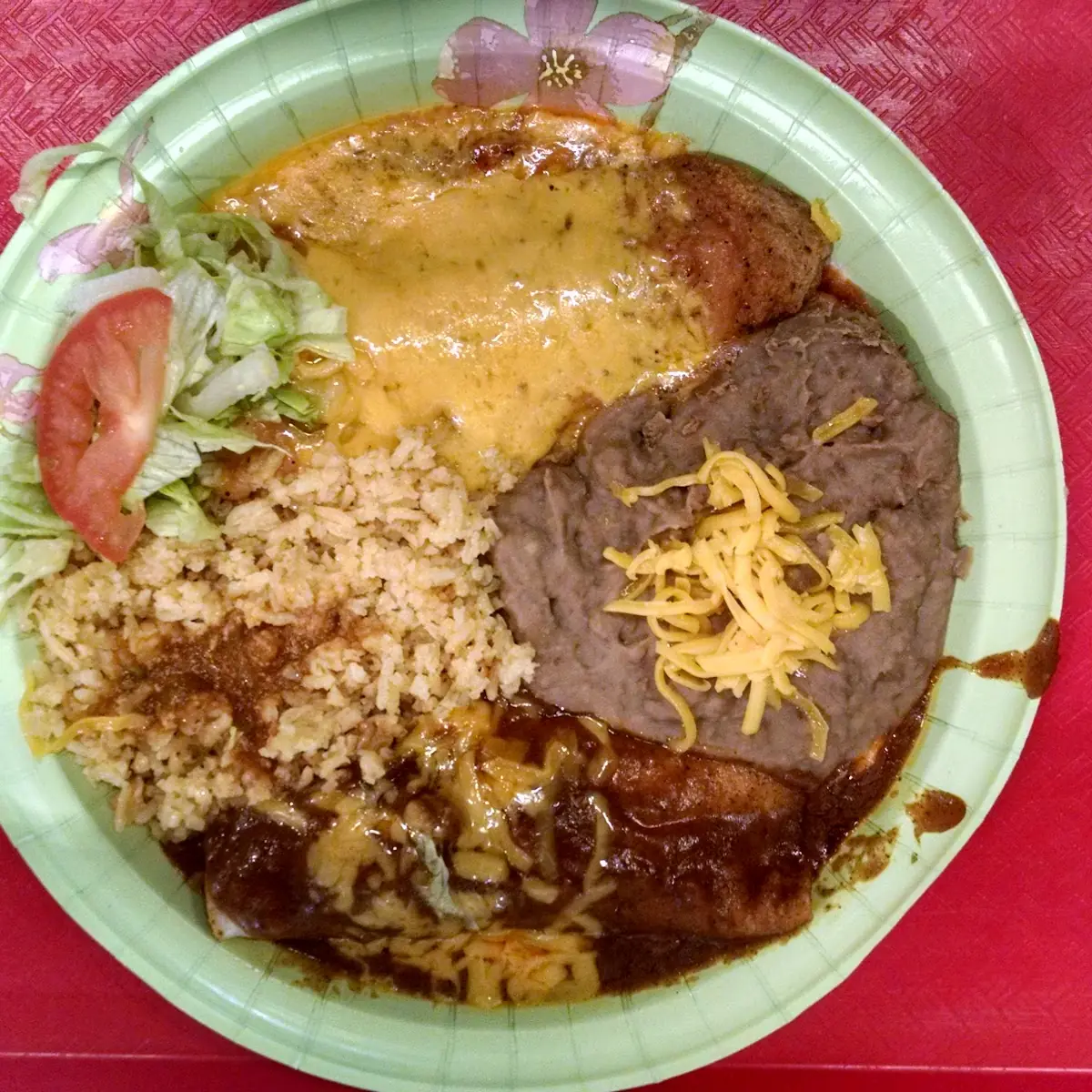 Chile Relleno Plate with Cheese Or