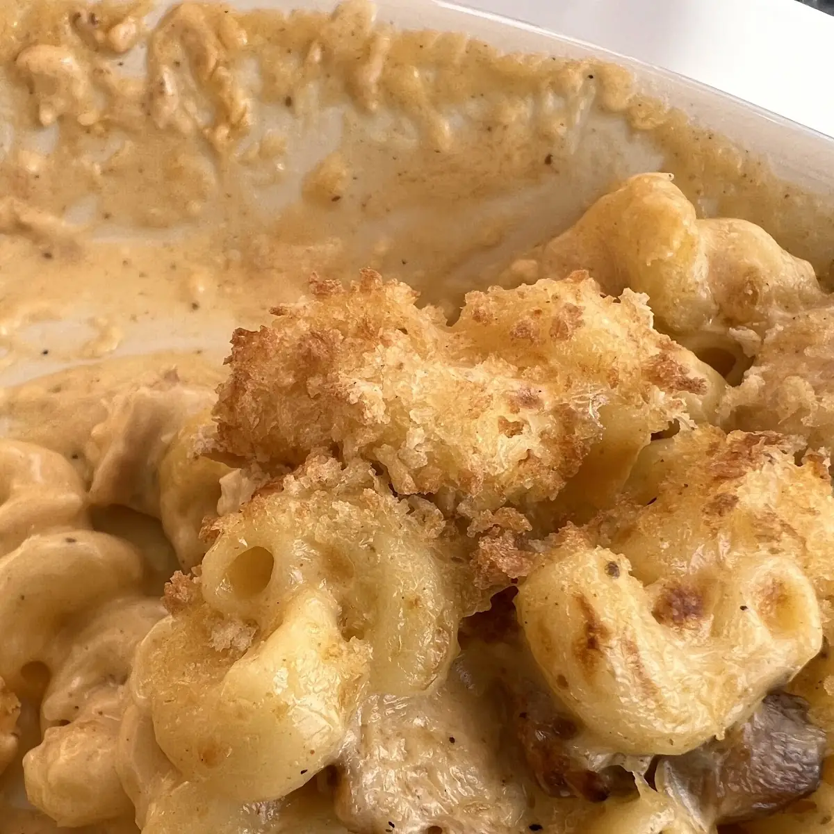 Crispy Baked Mac & Cheese