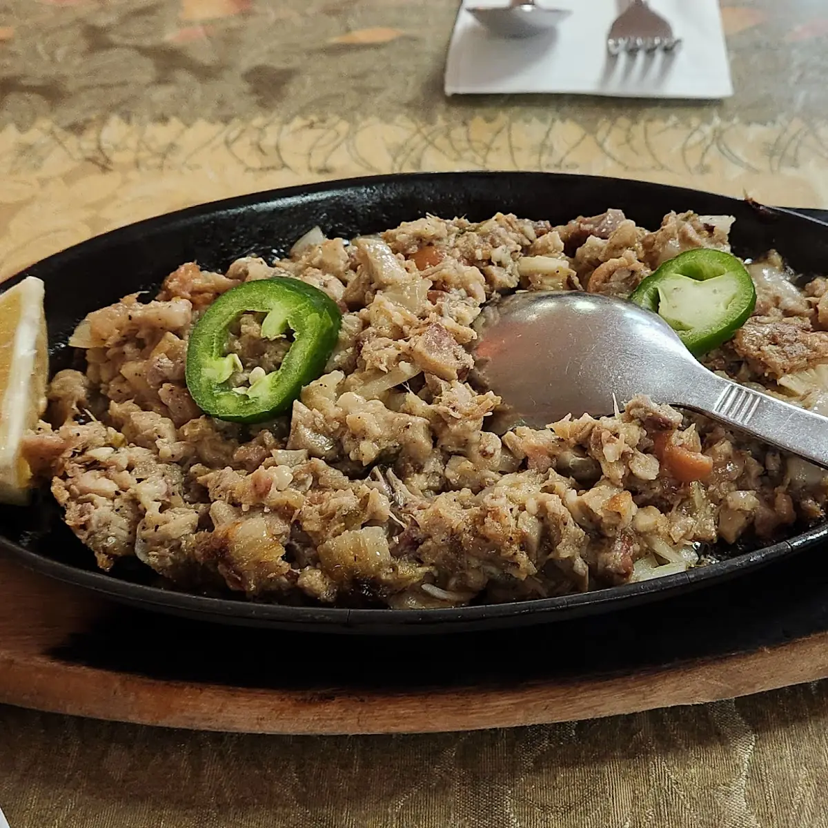 Sizzling Sisig