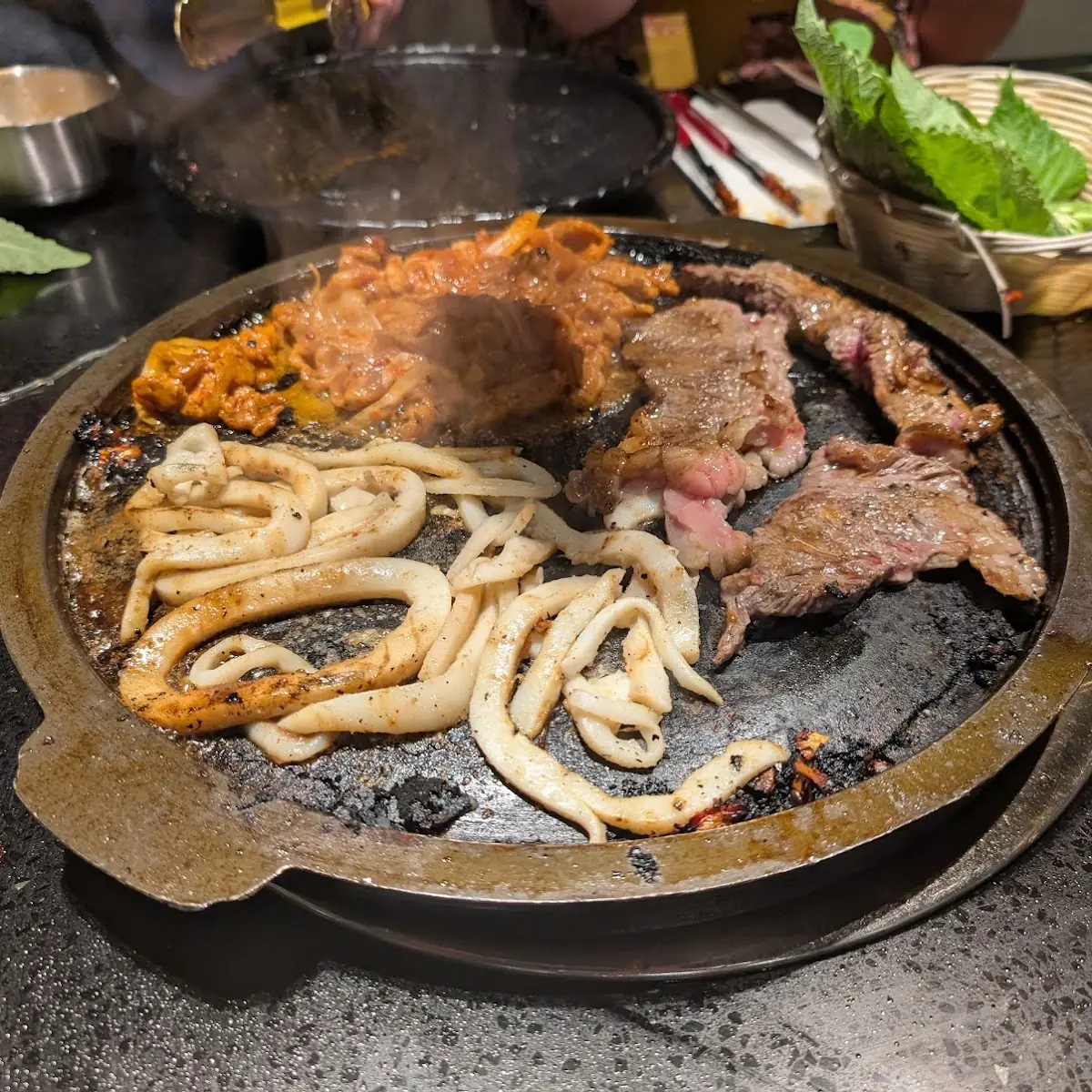 Bulgogi and Spicy Chicken