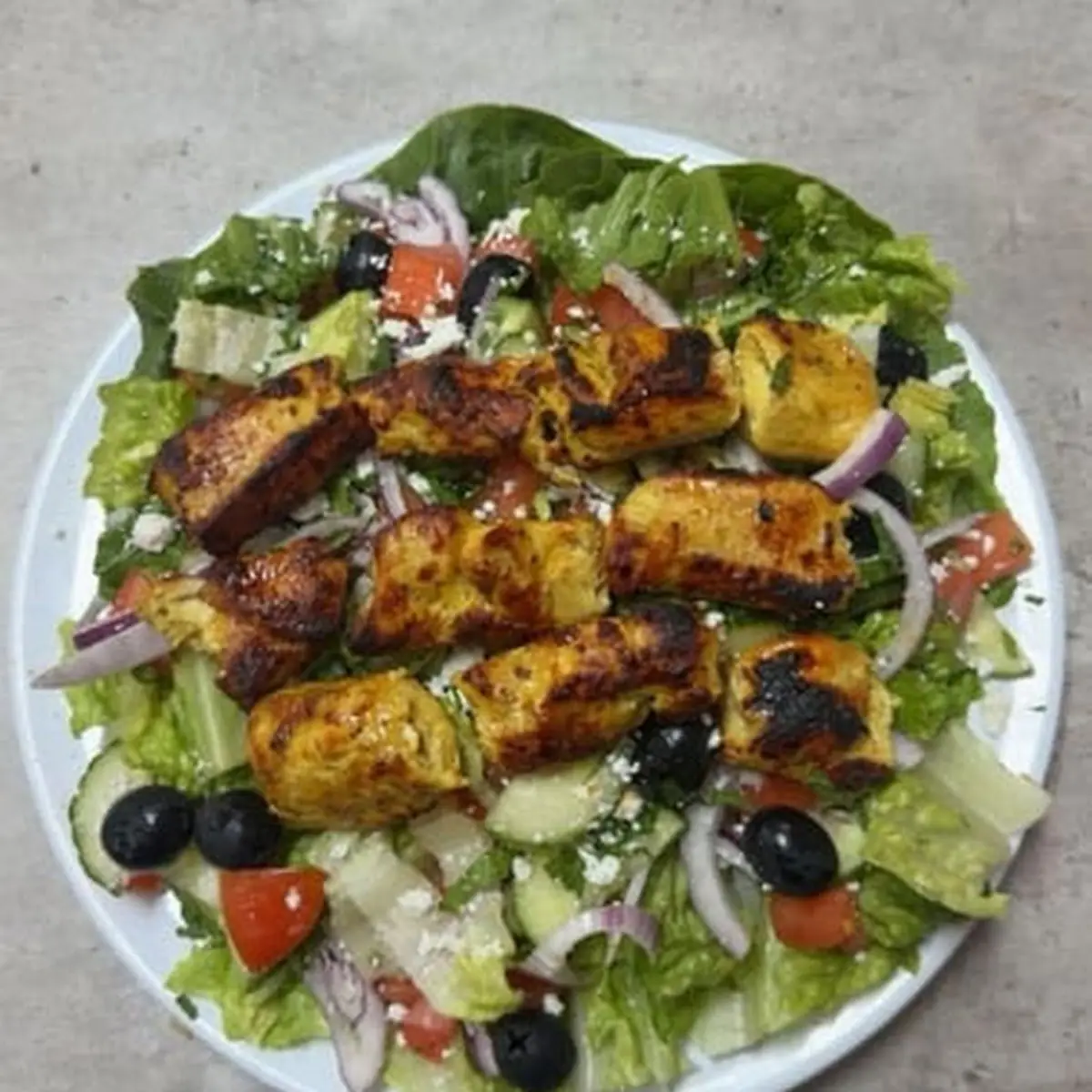 Chicken Kabob Plate