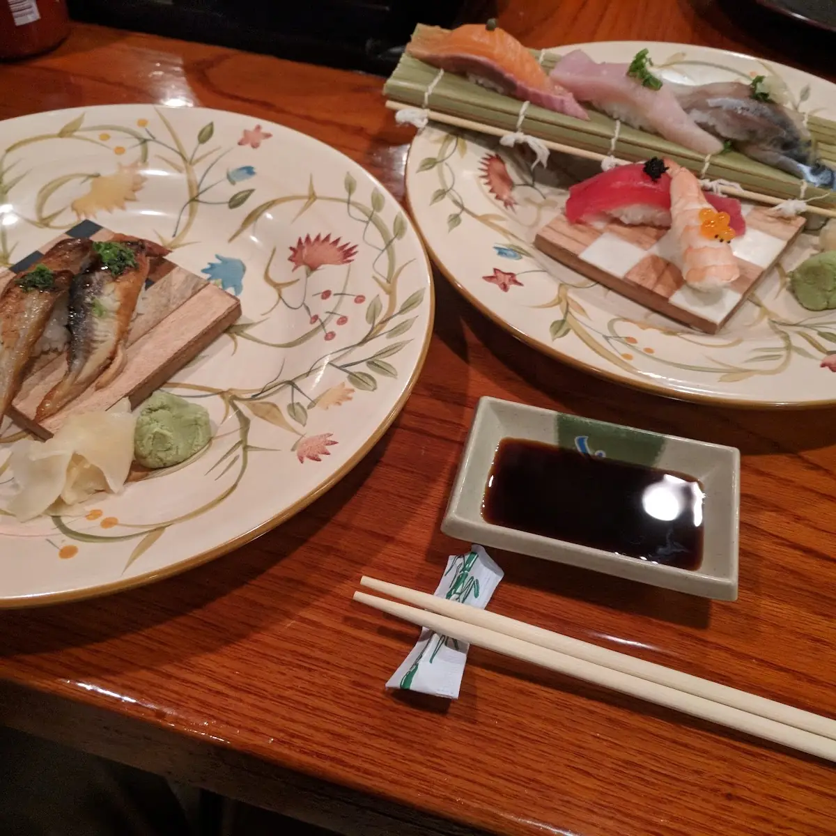 Chef Choice Sashimi Appetizer with Side Order of Unagi
