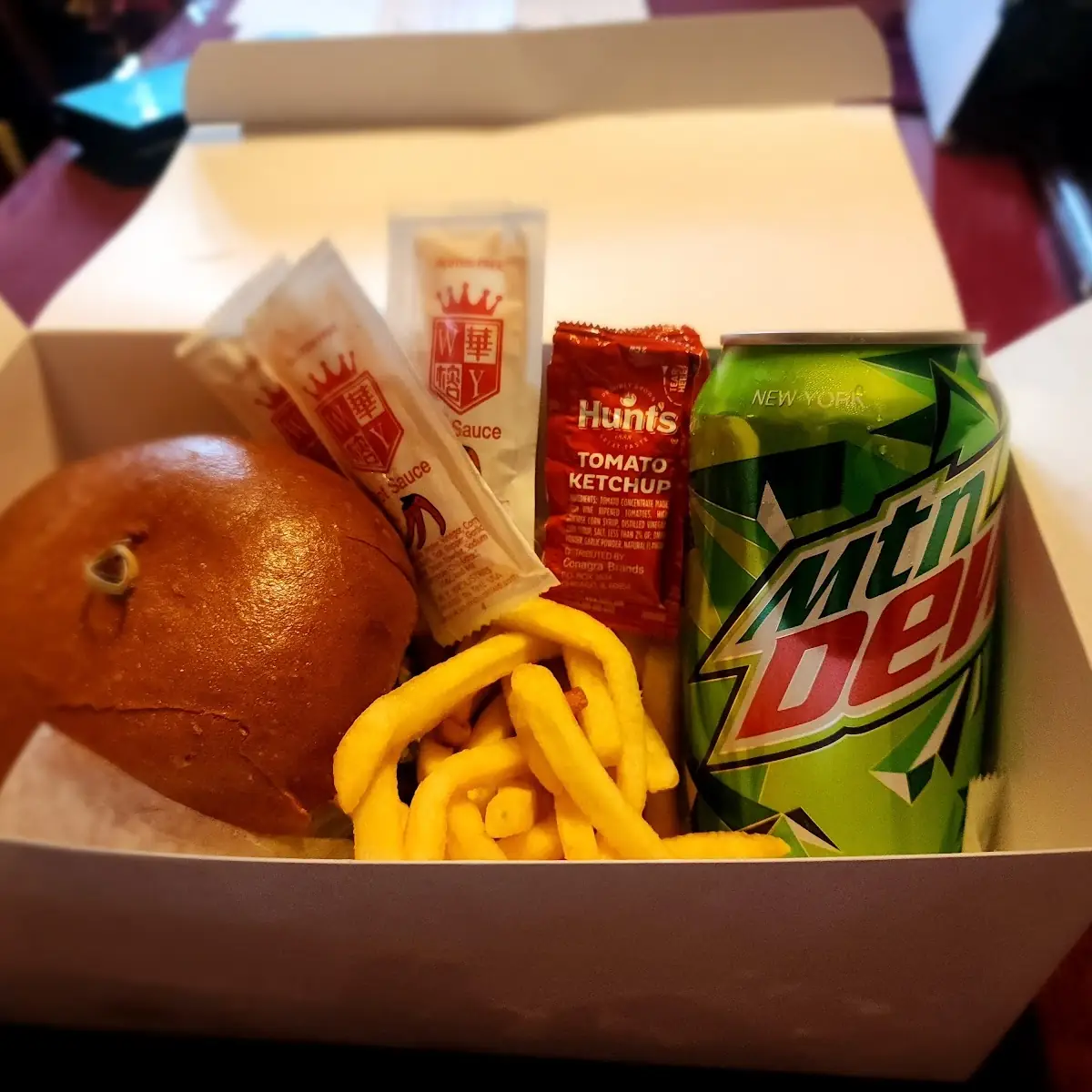 Bacon Cheeseburger Combo
