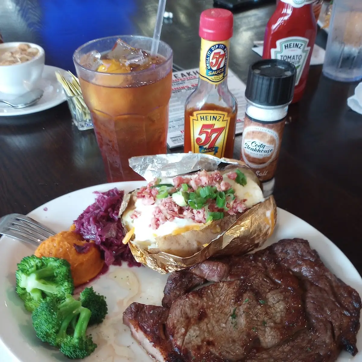 Rib Eye Steak Dinner