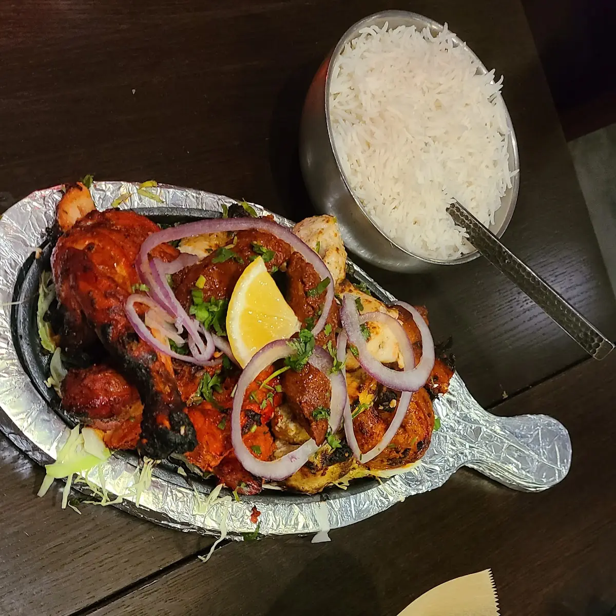 Tandoori Mixed Grill Platter