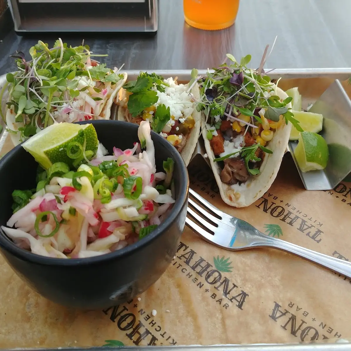 Mix and Match Tacos with Pickled Vegetables Side