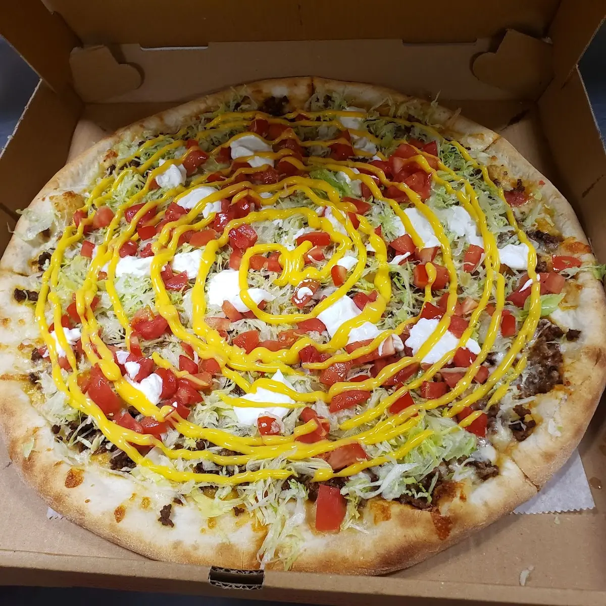 Taco Pizza