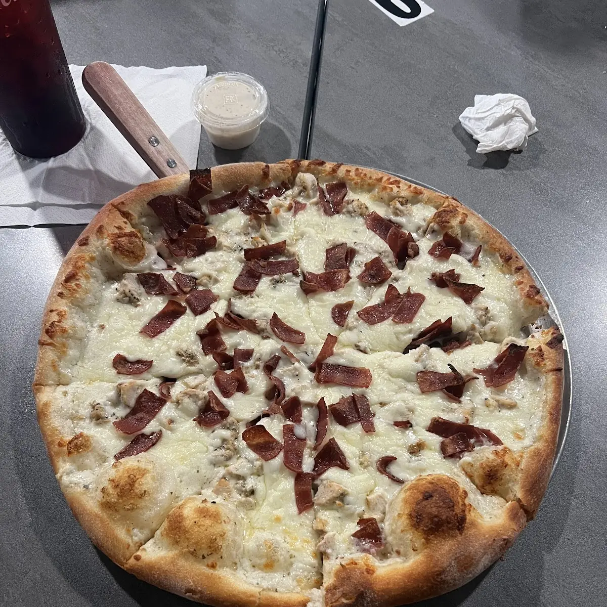 Chicken Bacon Ranch Pizza