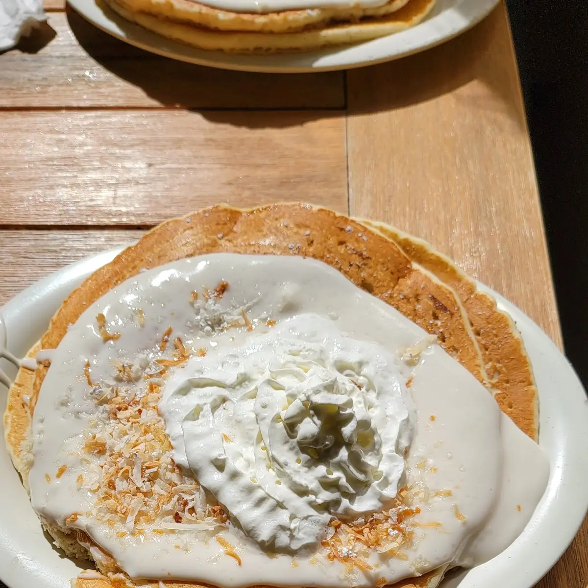 Haupia Pancakes