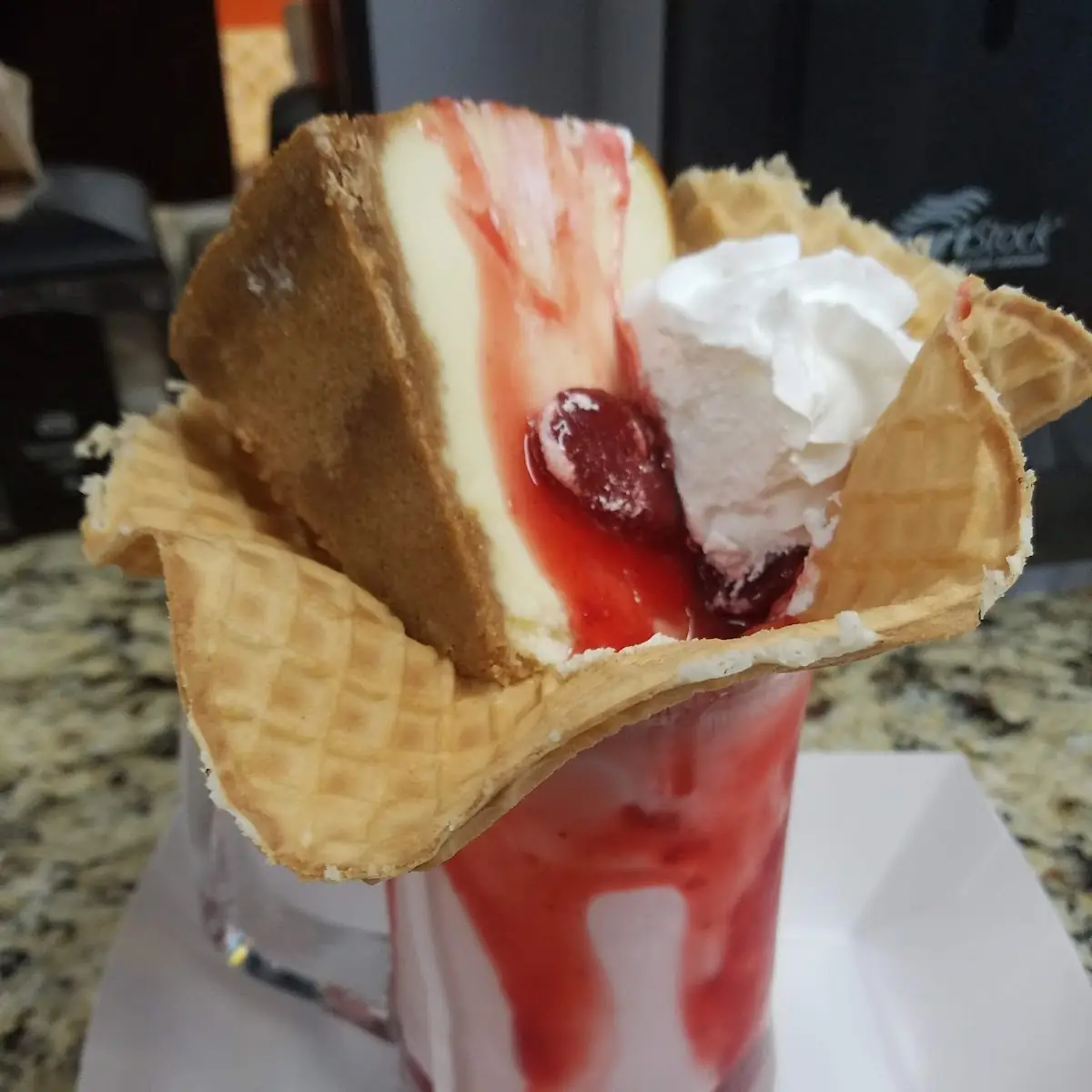 Strawberry Cheesecake Silly Shake
