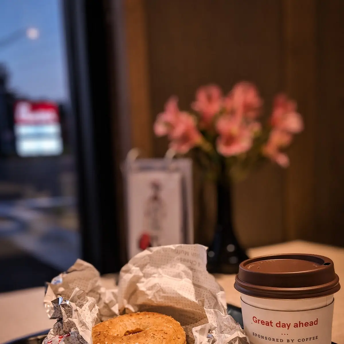 Chicken Egg and Cheese Bagel