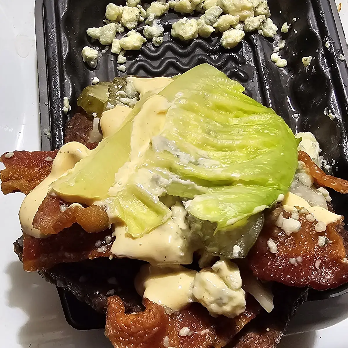 Baconator Lettuce Wrap