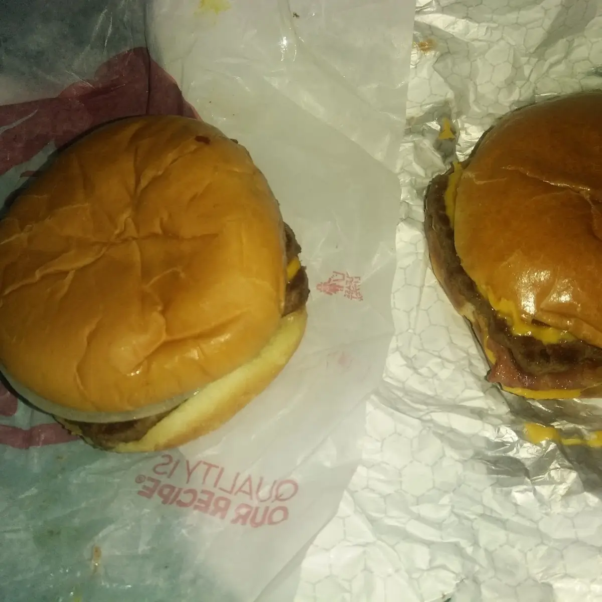 Double Bacon Burger