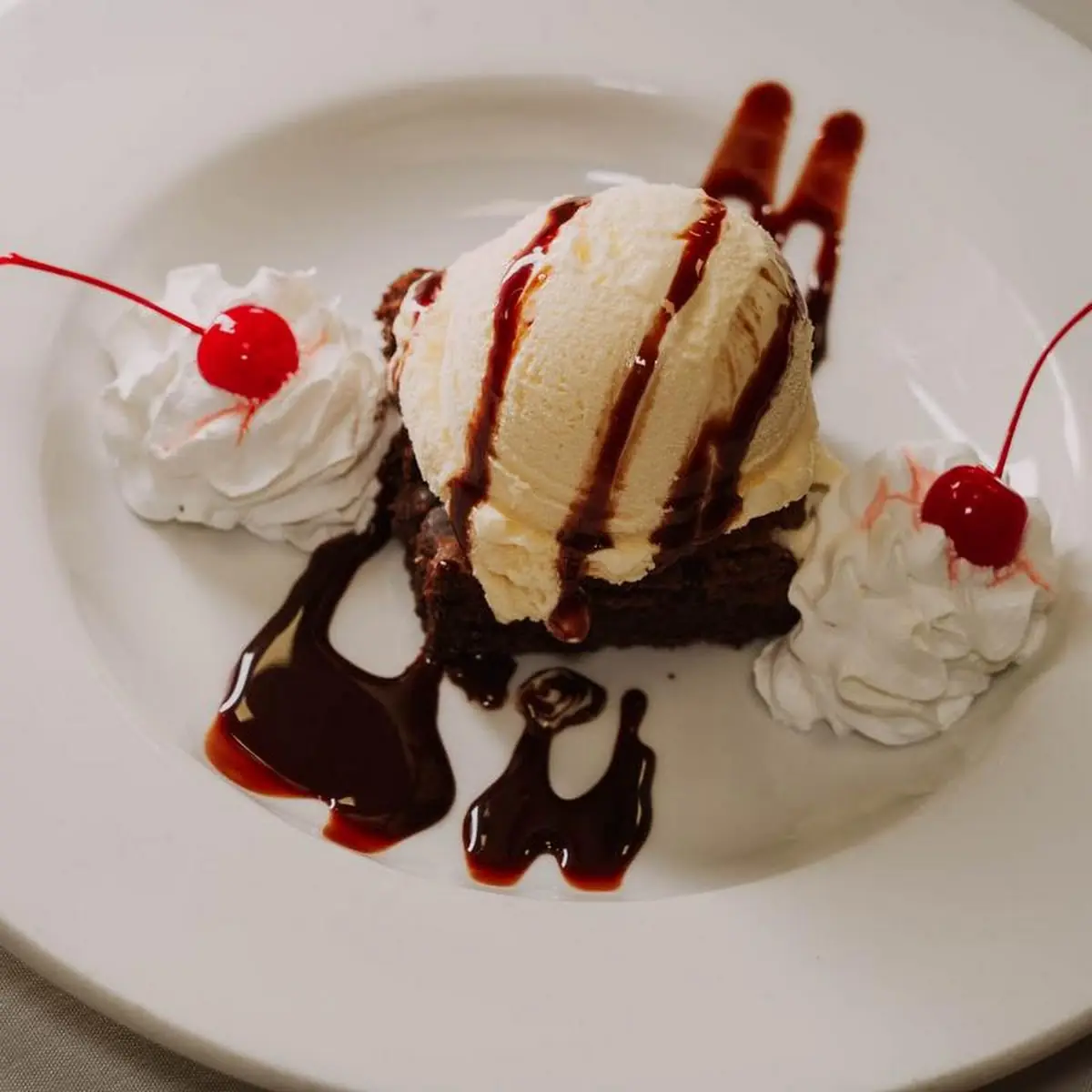Brownie Sundae