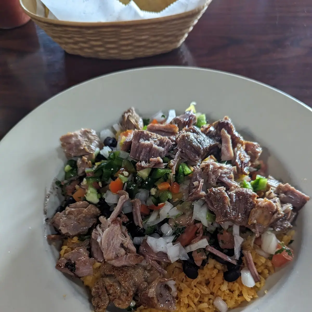 Carnitas Rice Bowl