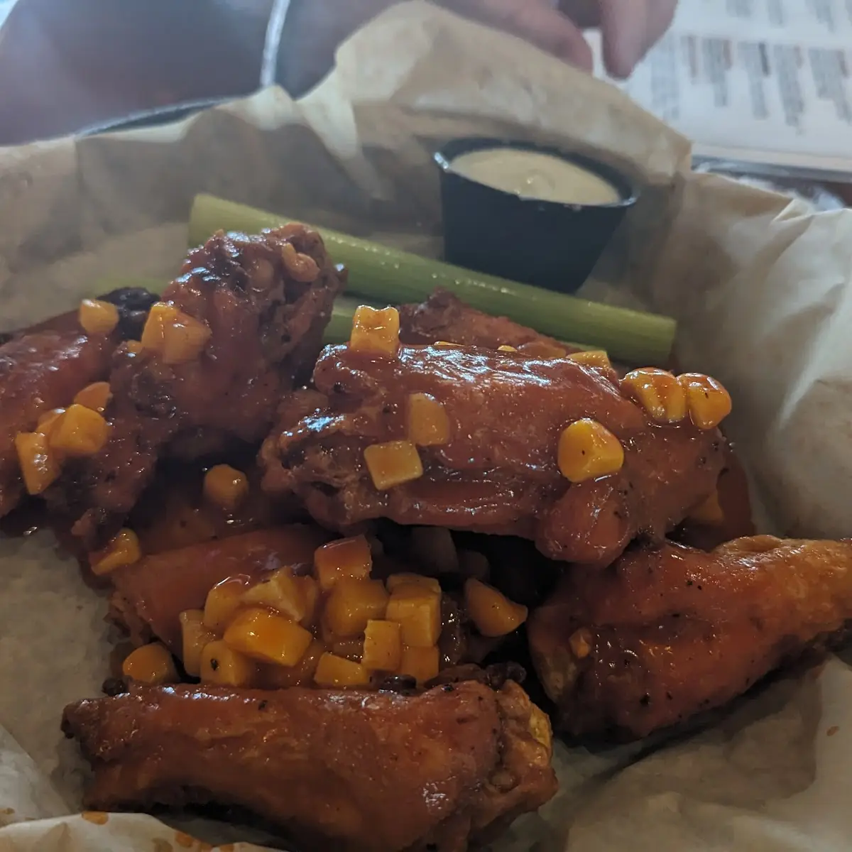 Mango Habanero Wings
