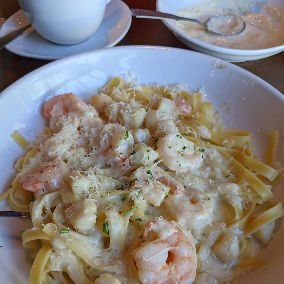 Shrimp Alfredo