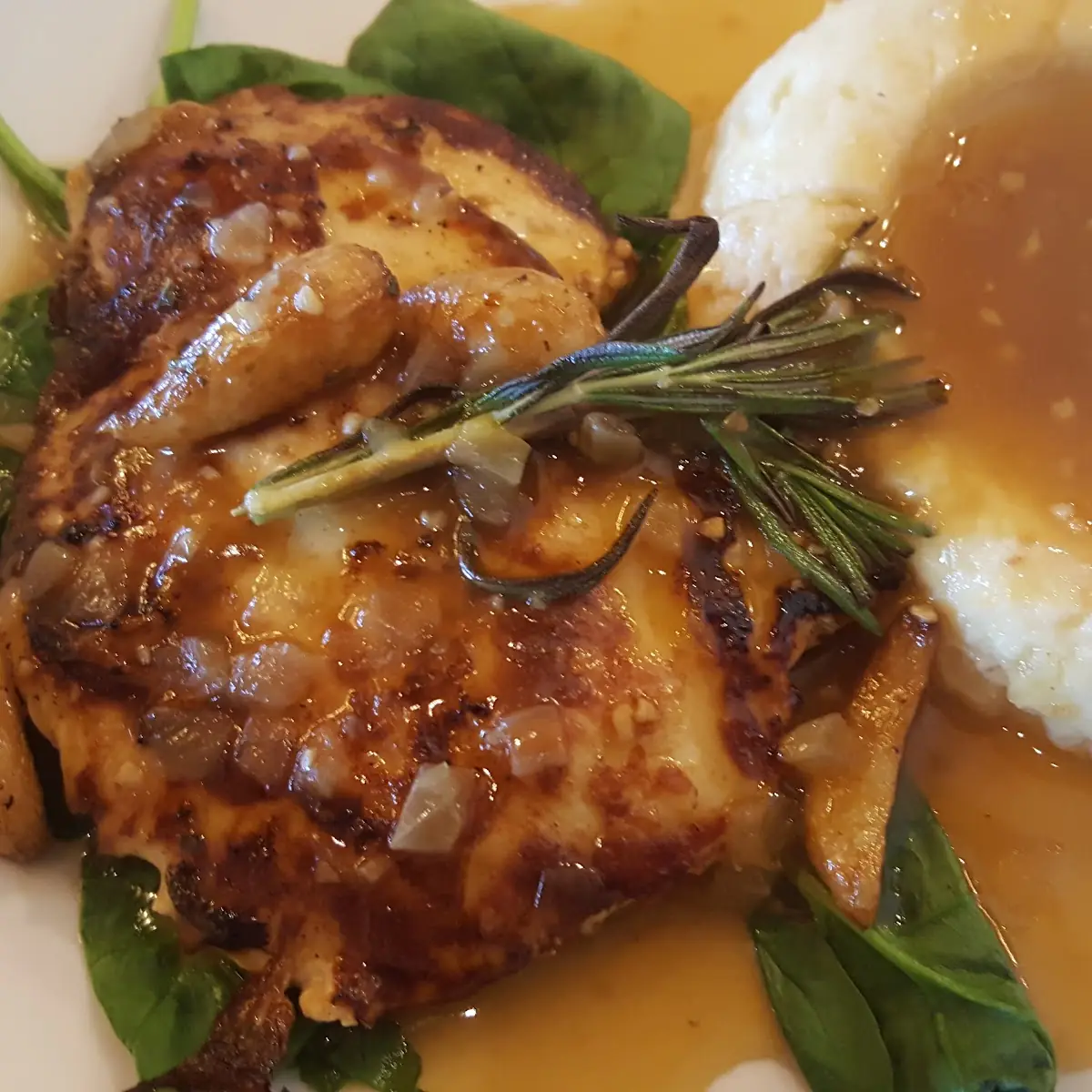 Stuffed Chicken Marsala