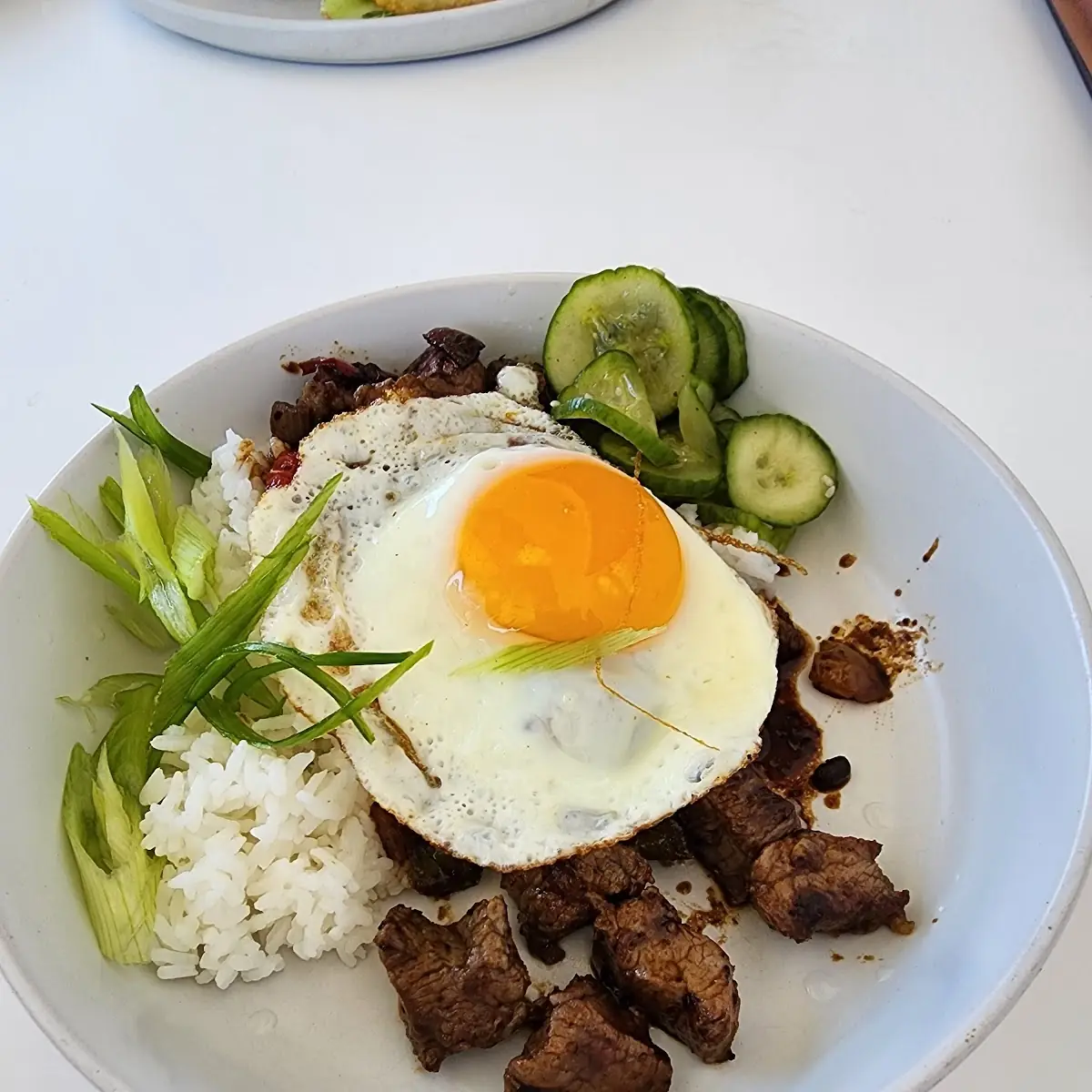 Black Pepper Griddled Beef and Onion