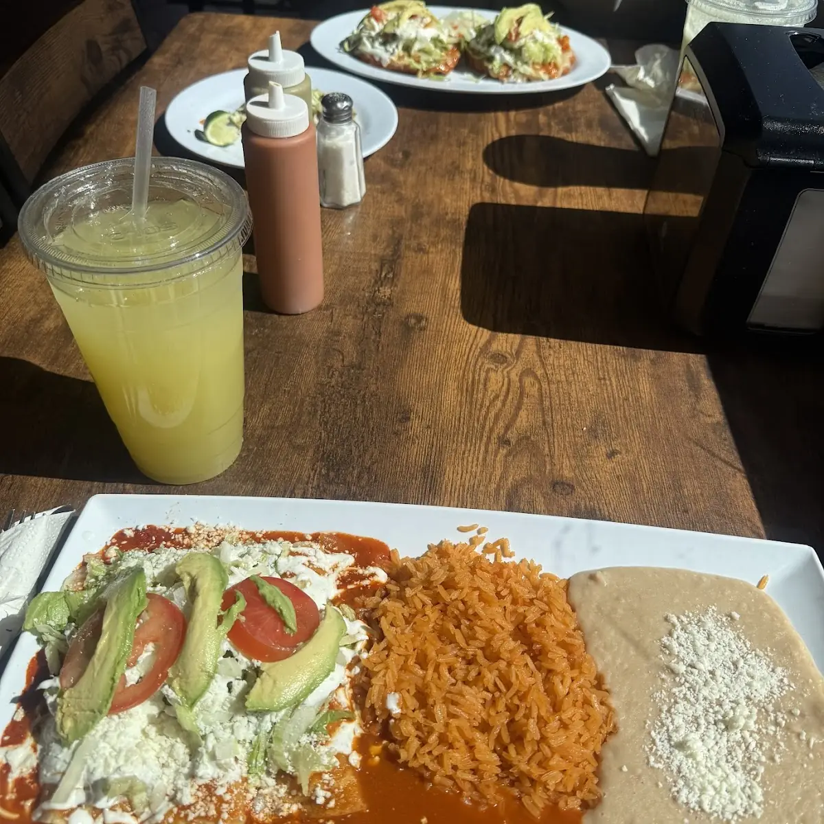 Chicken Enchiladas with Red Sauce