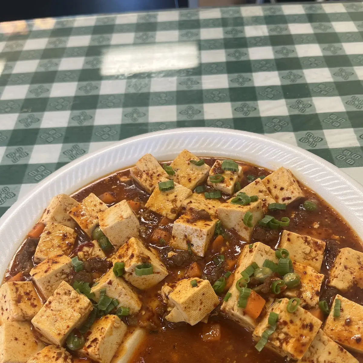 Bean Curd Szechuan Style