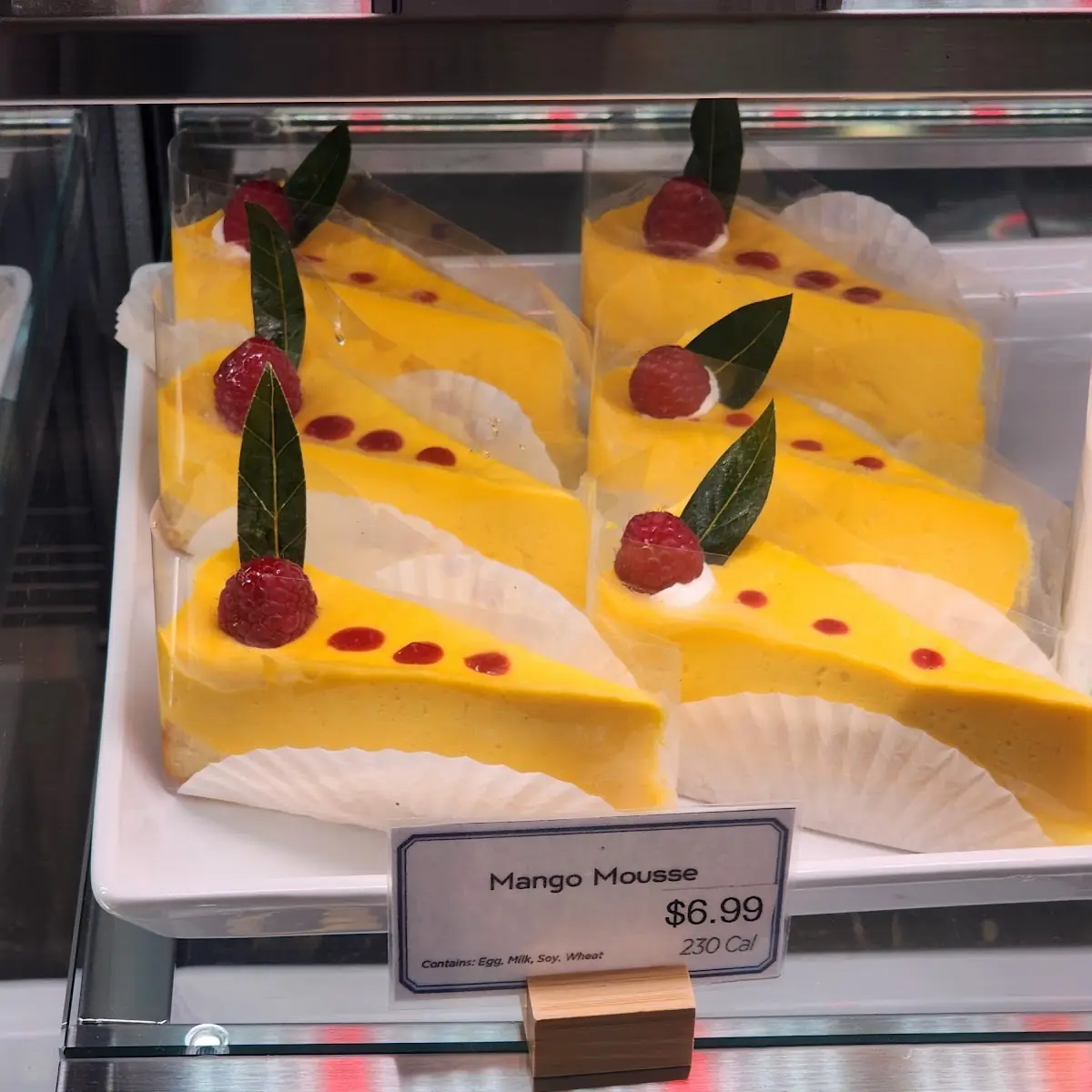 Mango Mousse Cakes