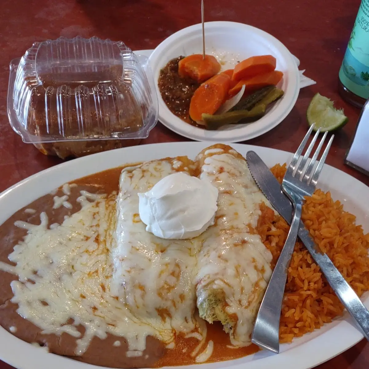 Enchilada Lunch