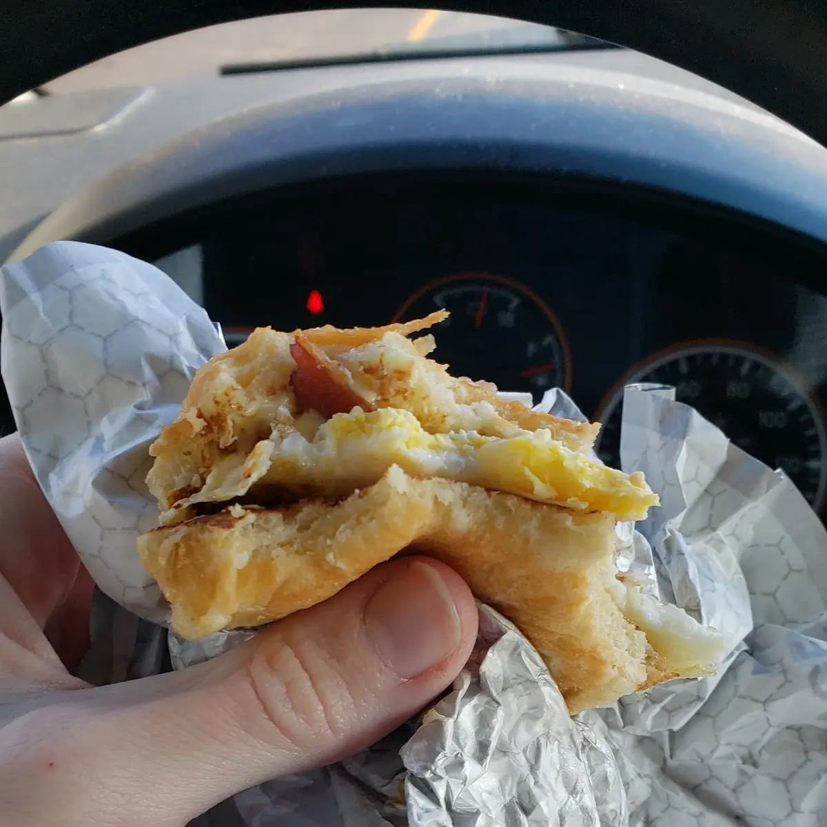 Bacon Egg Swiss Cheese