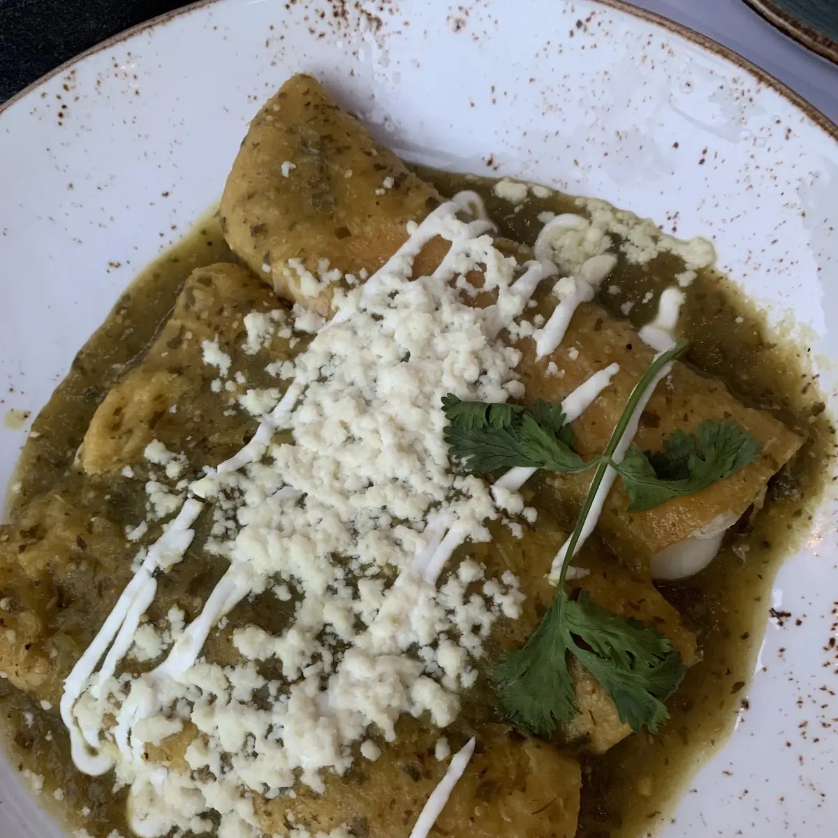Enchiladas Verdes