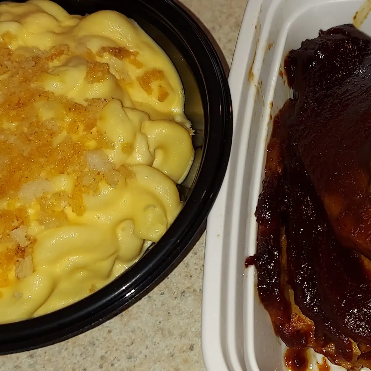 BBQ Beef Brisket and Mac & Cheese